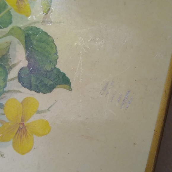 Vintage Mottahedeh wood flower box - Picture 9 of 11